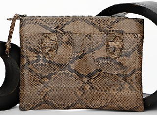 The Bag to Have: Kingsley Python Clutch